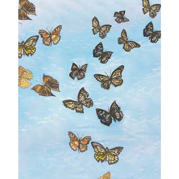 NWT Whimsical Ala Von Auersperg Caterina Dress Papillon Butterfly $350 - Picture 15 of 15